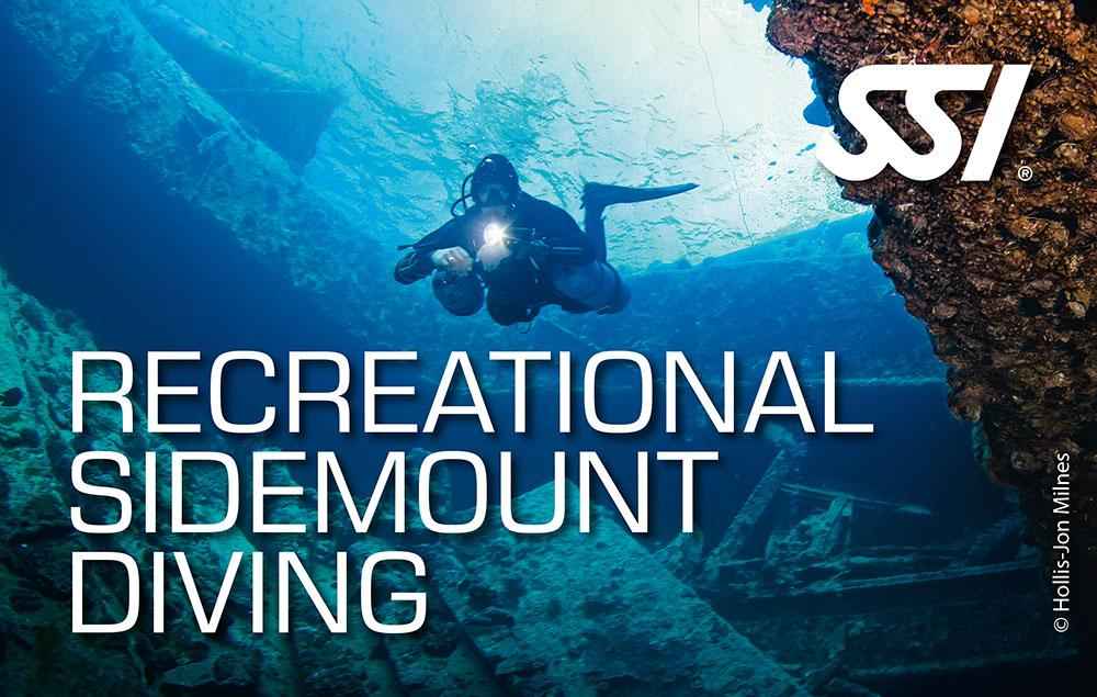 دوره غواصی تفریحی ساید مونت - Recreational Sidemount Diving