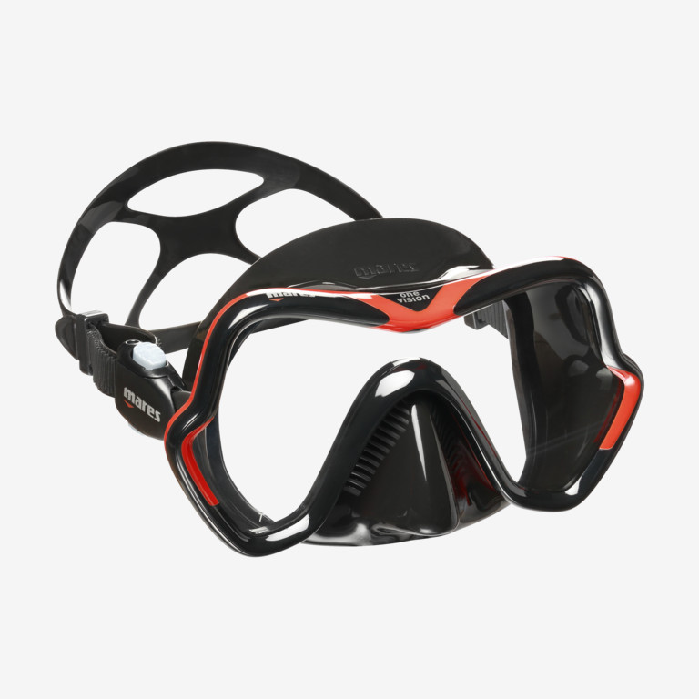 Mares-Mask-One-Vision-Red-Black