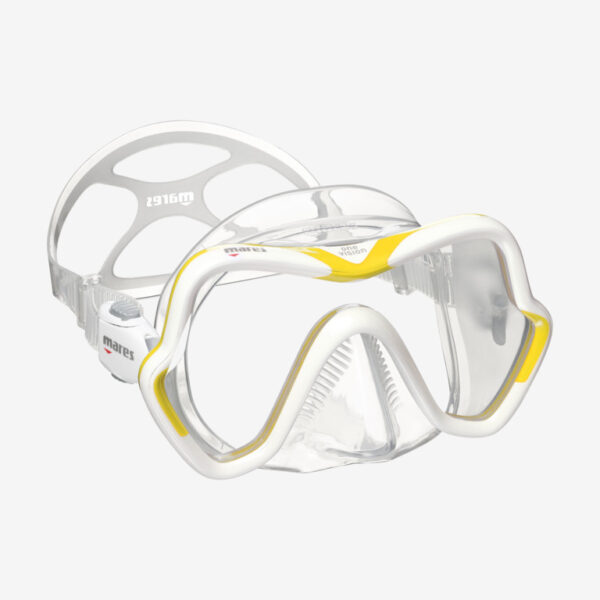 Mares-Mask-One-Vision-Yellow-Clear